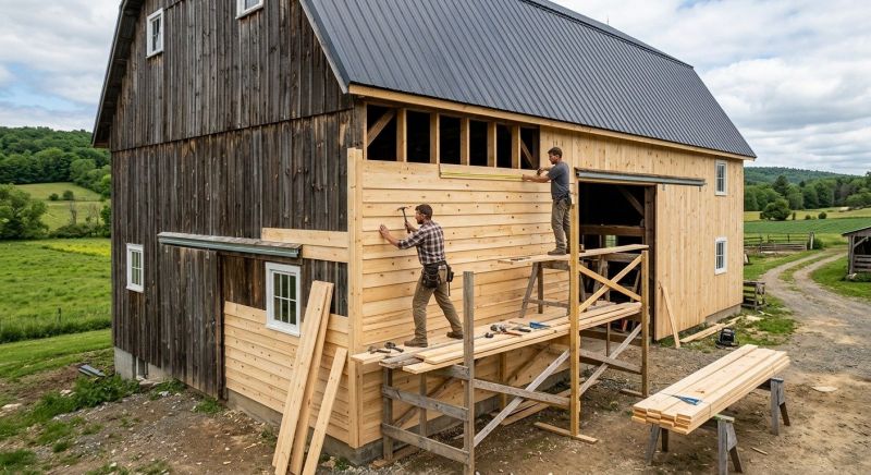 Barn Siding Installation in Buford, GA