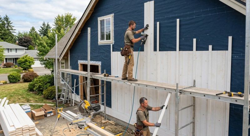 Batten Siding Installation in Duluth, GA