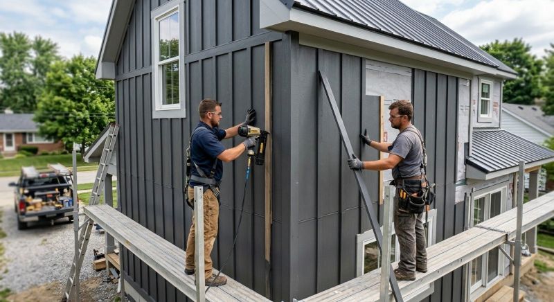 Batten Siding Installation in Lawrenceville, GA