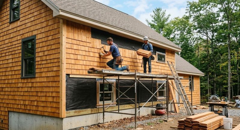 Cedar Siding Installation in Lawrenceville, GA