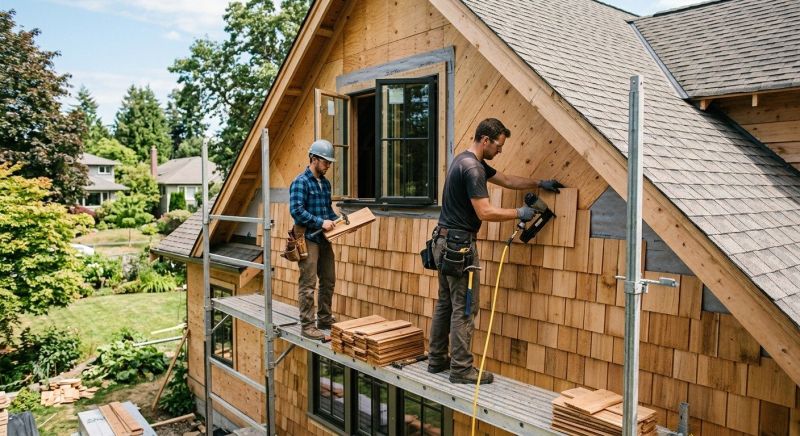 Cedar Siding Installation in Cumming, GA