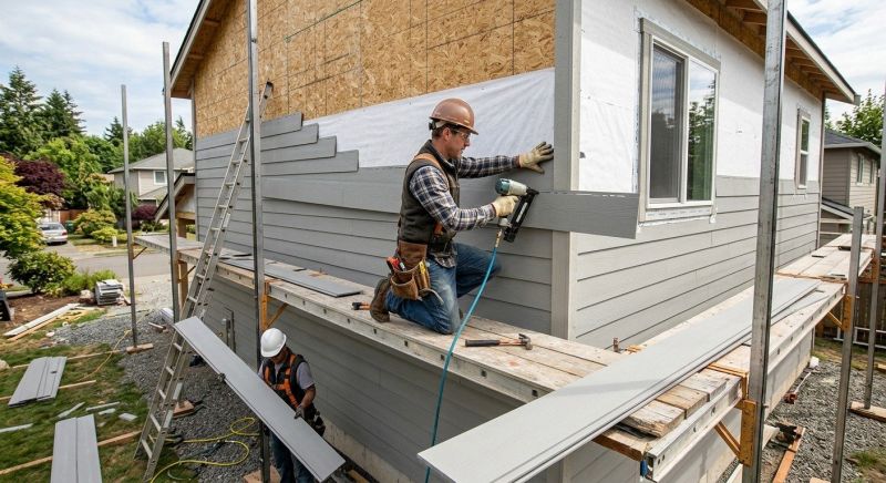 Cement Siding Installation in Gwinnett County, GA