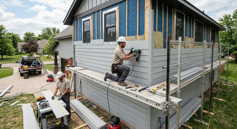 Cement Siding Installation in Suwanee, GA