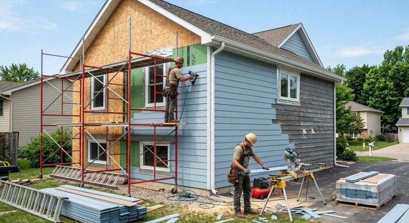 Cement Siding Replacement in Cherokee County, GA