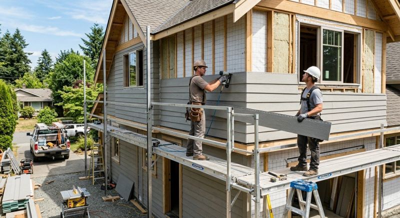 Cement Siding Replacement in Hoschton, GA