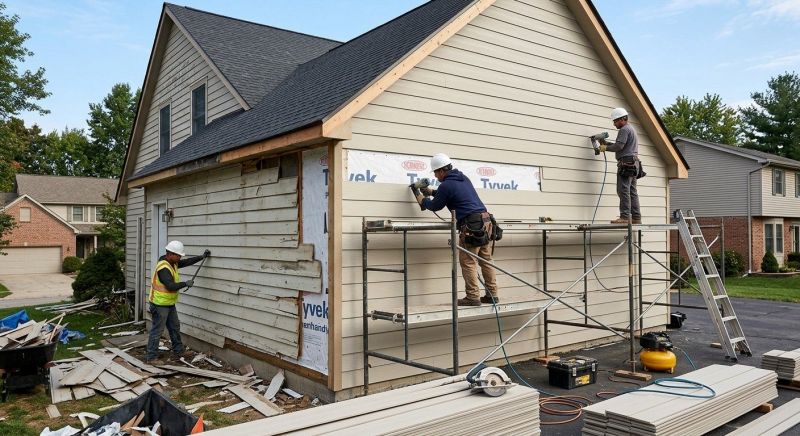 Cement Siding Replacement in Lawrenceville, GA