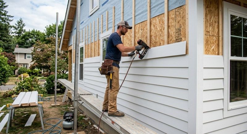 Clapboard Siding Installation in Cumming, GA