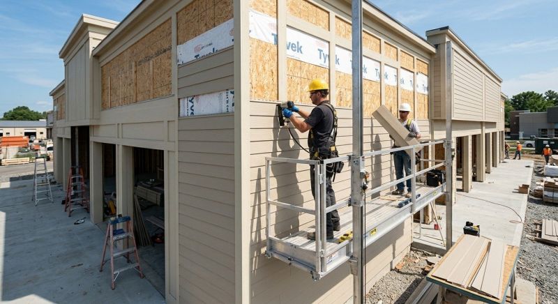 Commercial Siding Installation in Cumming, GA