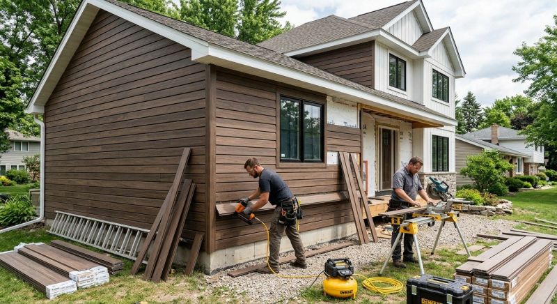 Composite Siding Installation in Lawrenceville, GA