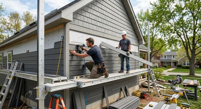 Composite Siding Installation in Oakwood, GA