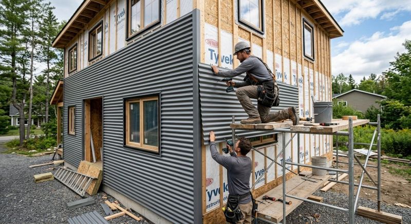 Corrugated Siding Installation in Cumming, GA