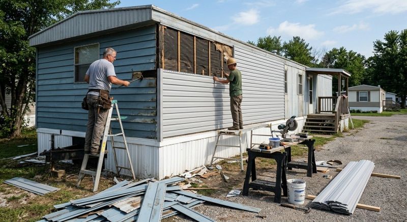 Damaged Siding Replacement in Cumming, GA