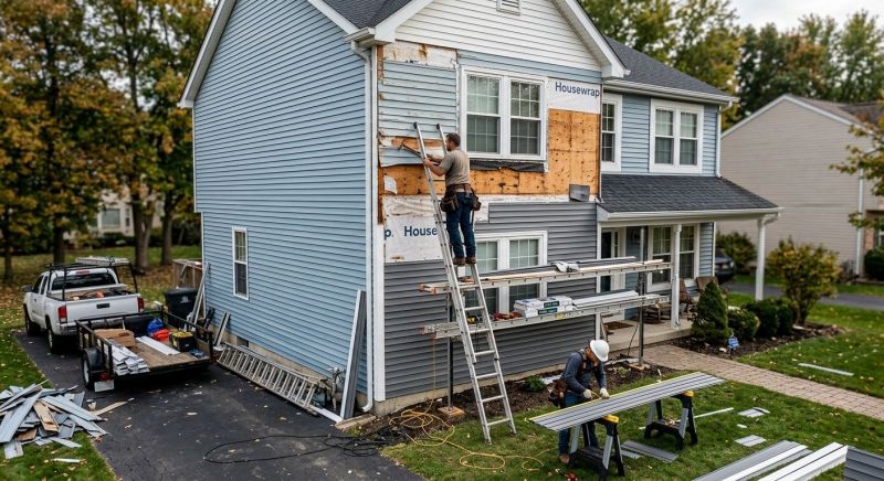 Damaged Siding Replacement in Cumming, GA