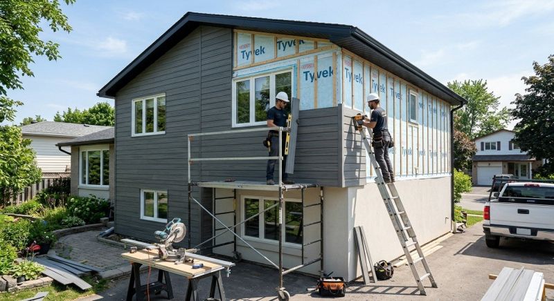 Facade Cladding Installation in Cumming, GA