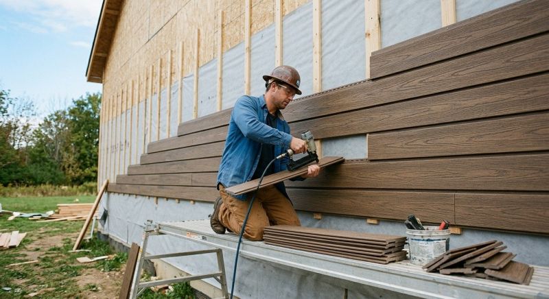 Faux Wood Siding Installation in Alpharetta, GA