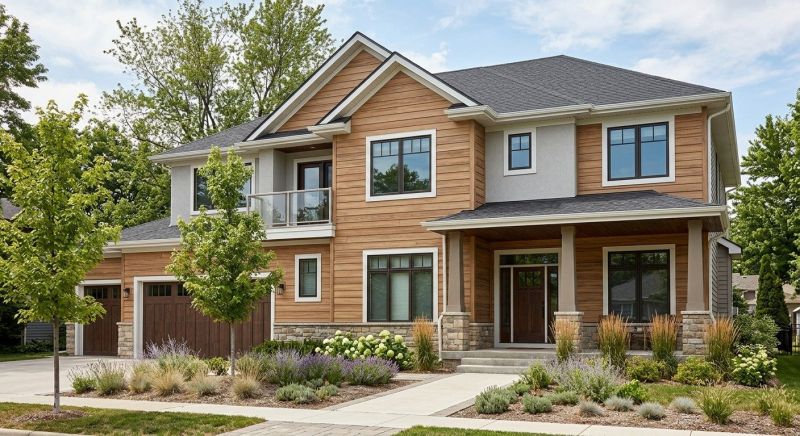 Faux Wood Siding Installation in Hoschton, GA