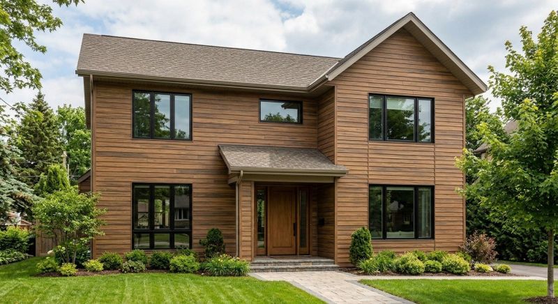 Faux Wood Siding Installation in Marietta, GA