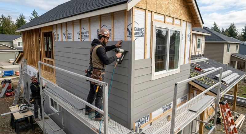 Fiber Siding Installation in Duluth, GA