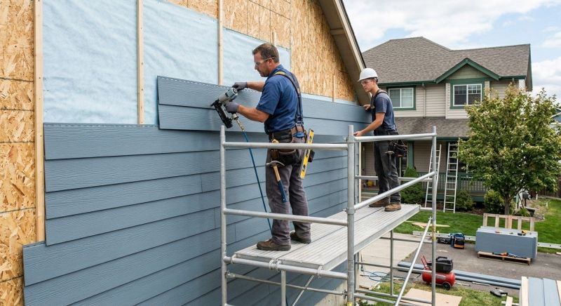 Fiber Siding Installation in Hall County, GA