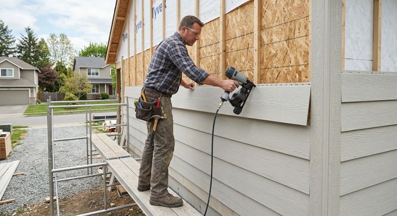 Fiber Siding Installation in Oakwood, GA
