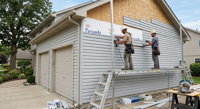 Garage Siding Installation in Cumming, GA