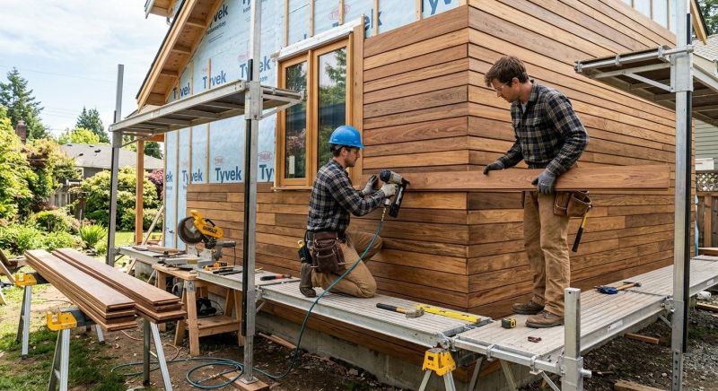 Hardwood Siding Installation in Gainesville, GA