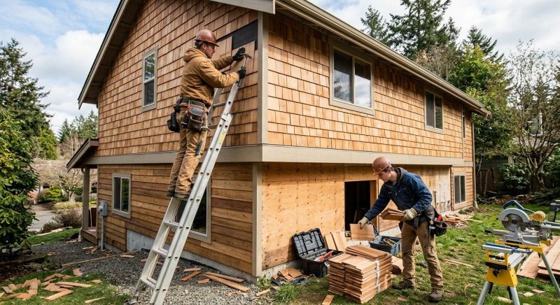 Hardwood Siding Installation in Gainesville, GA