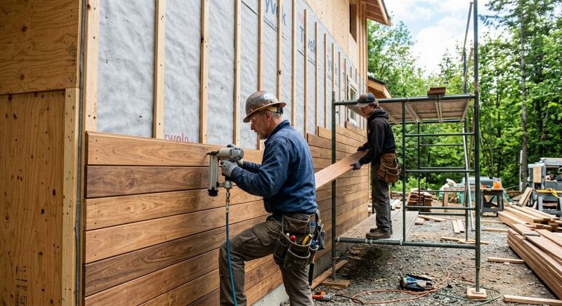 Hardwood Siding Installation in Jasper, GA