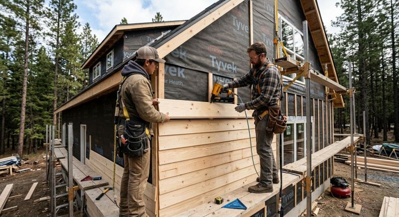 Hardwood Siding Installation in Pickens County, GA