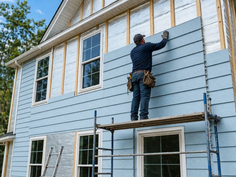 Insulated Siding Installation in Flowery Branch, GA
