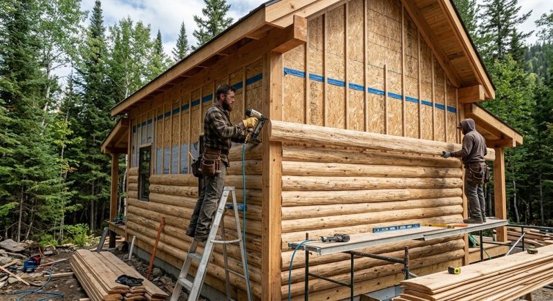 Log Siding Installation in Cherokee County, GA