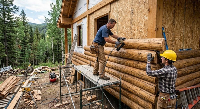 Log Siding Installation in Cobb County, GA