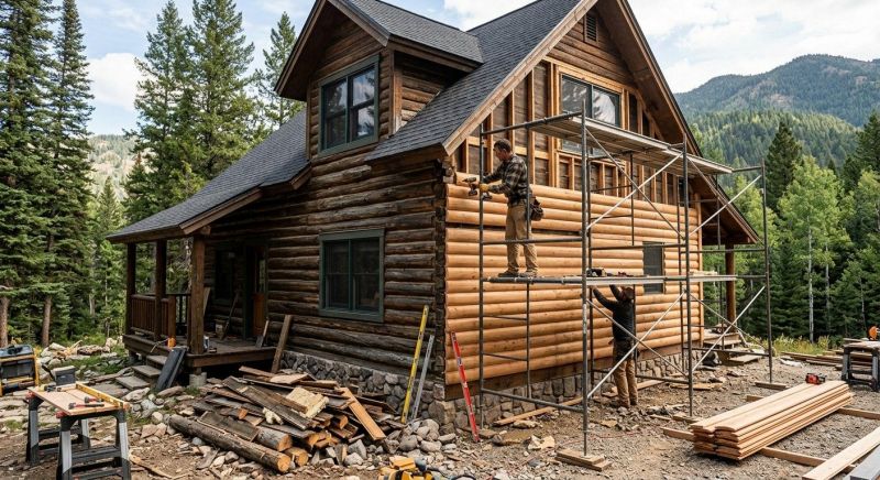 Log Siding Replacement in Cumming, GA