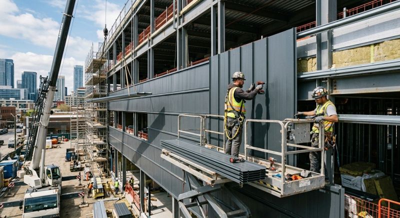 Metal Cladding Installation in Cumming, GA