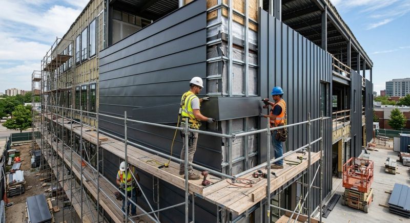 Metal Cladding Installation in Cumming, GA