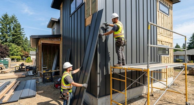 Metal Siding Installation in Forsyth County, GA