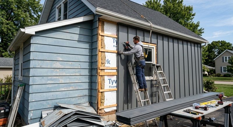 Metal Siding Installation in Hoschton, GA