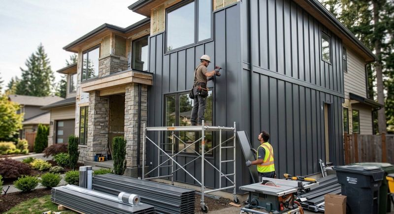Metal Siding Installation in Cumming, GA