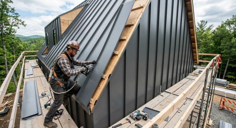 Metal Siding Installation in Roswell, GA