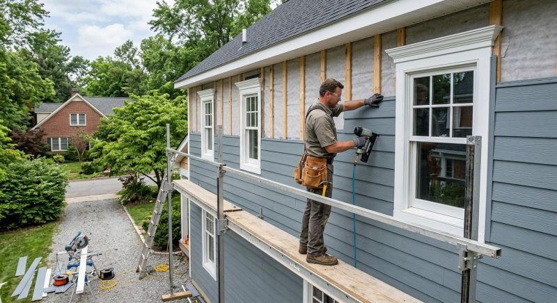 Polymer Siding Installation in Cumming, GA