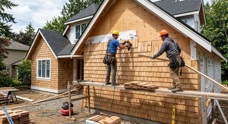 Shake Siding Installation in Flowery Branch, GA