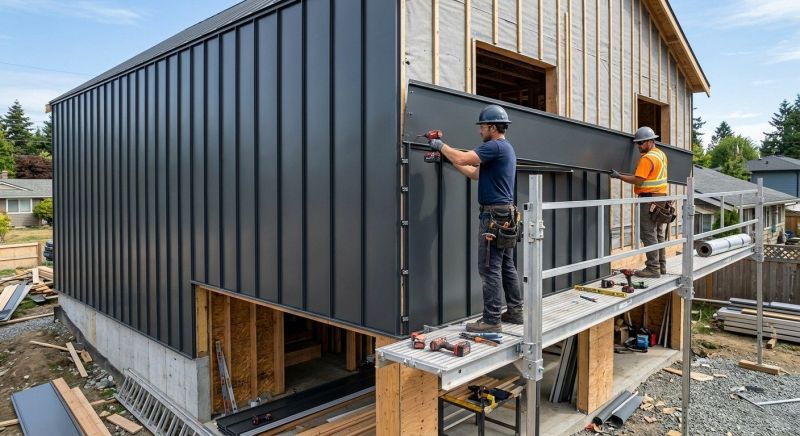 Sheet Metal Siding Replacement in Cumming, GA