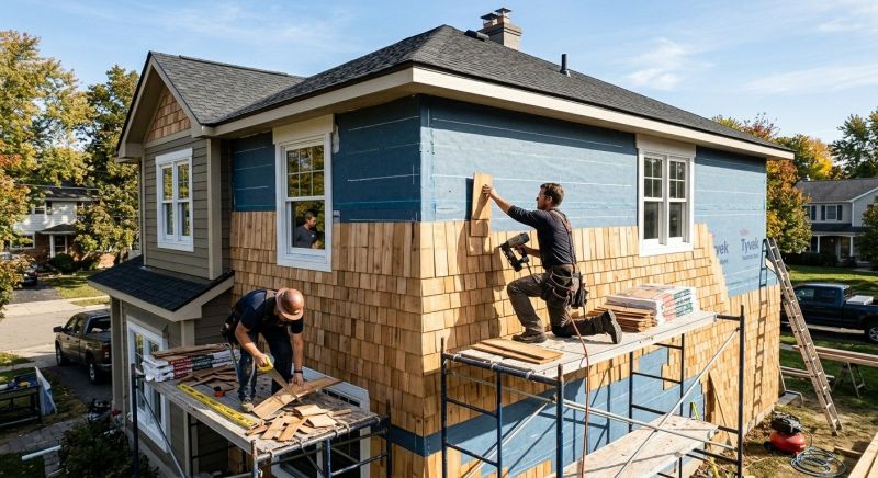 Shingle Siding Installation in Cumming, GA