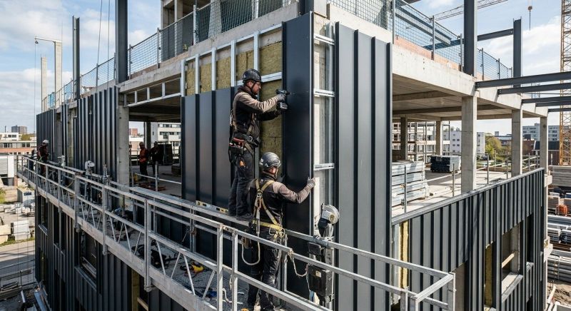 Steel Cladding Installation in Cumming, GA