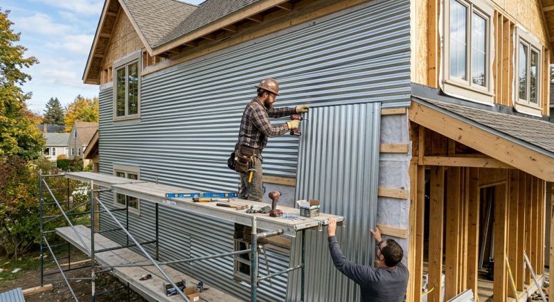 Tin Siding Installation in Cumming, GA