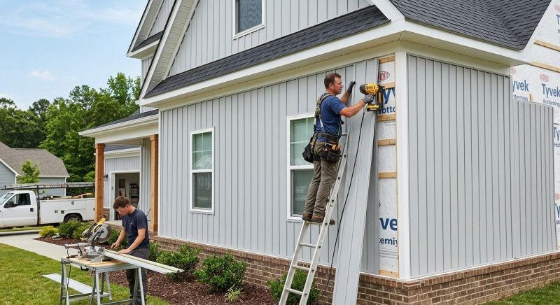 Vertical Siding Replacement in Cumming, GA