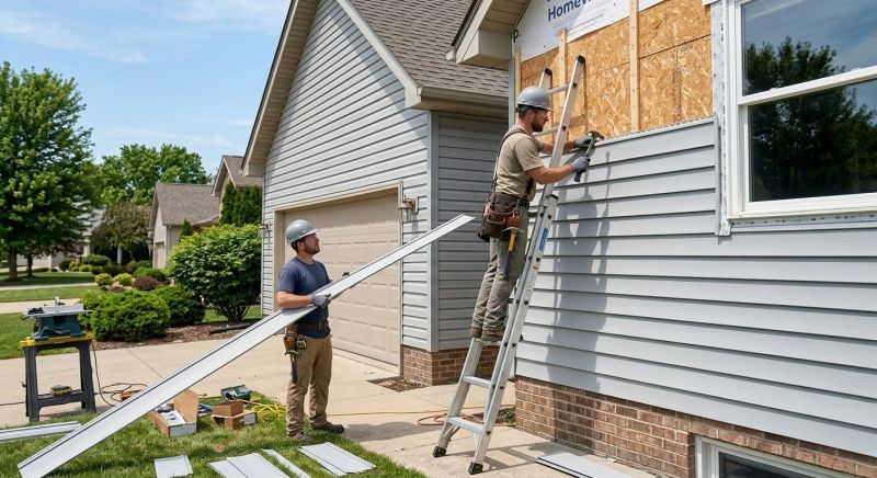 Vinyl Siding Installation in Flowery Branch, GA