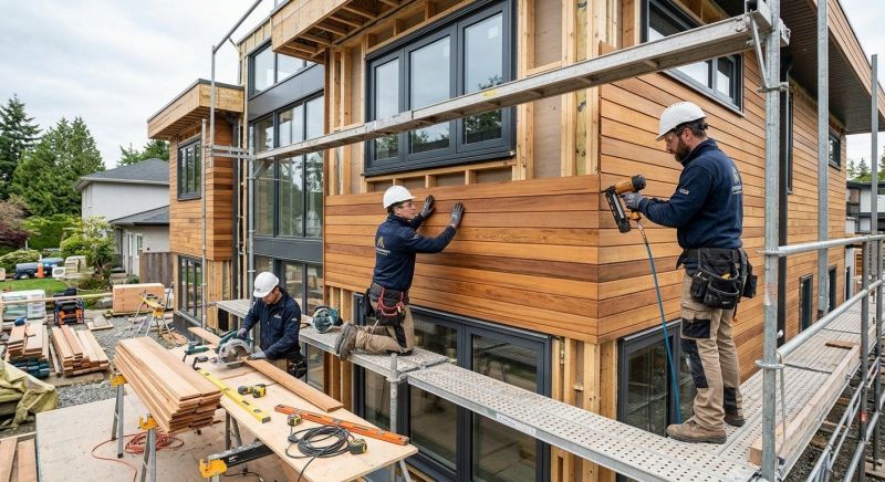 Wood Cladding Installation in Dahlonega, GA