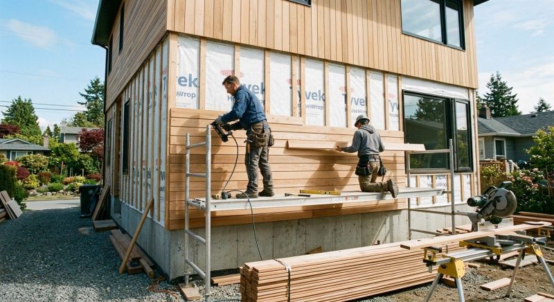 Wood Cladding Installation in Gwinnett County, GA