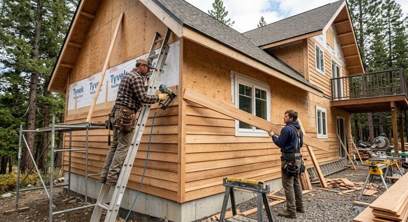Wood Siding Installation in Duluth, GA